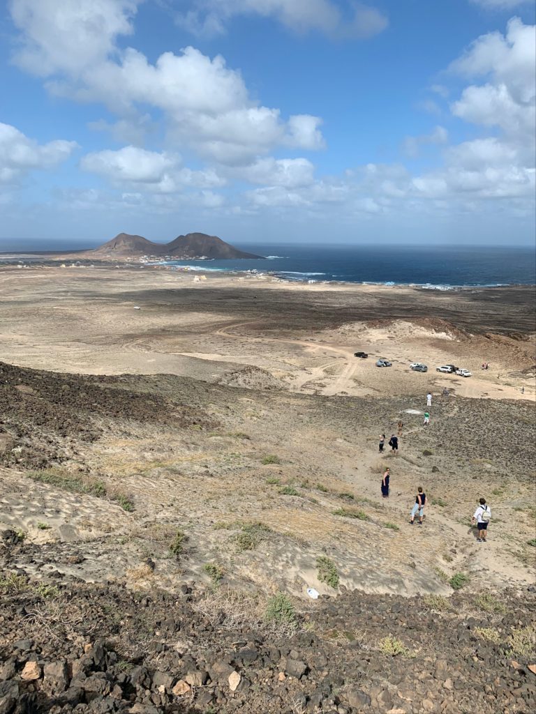 Randonnée au Cap-Vert en famille en bord de mer Akaoka