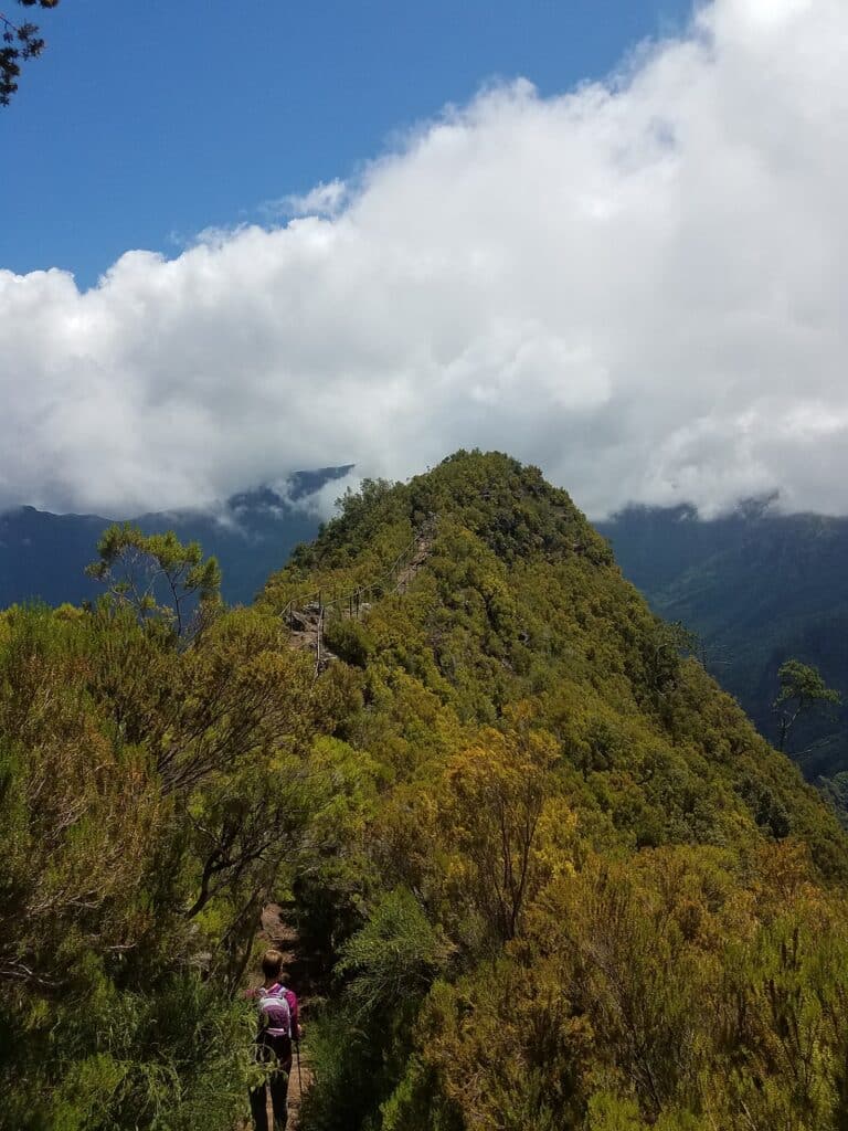 Randonnée à Madère en direction d'un sommet Akaoka