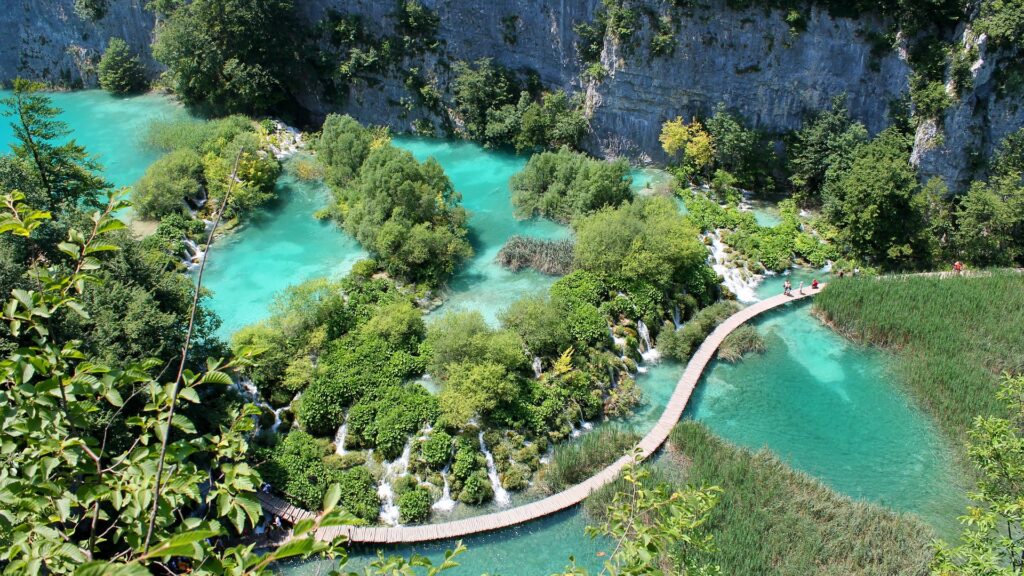 Randonnée Croatie circuit entres les lacs Akaoka