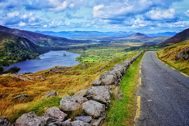 Randonnée Kerry : Route d'Irlande lors d'une randonnée au Kerry