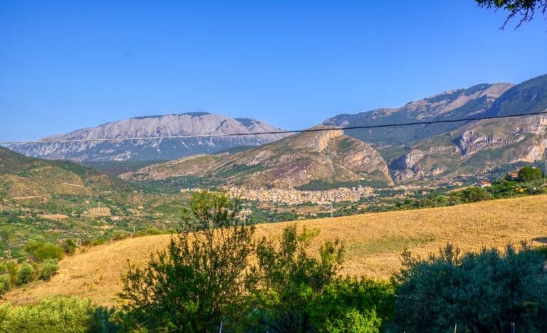 Randonnée Italie Sicile montagnes de Castelbuono Akaoka