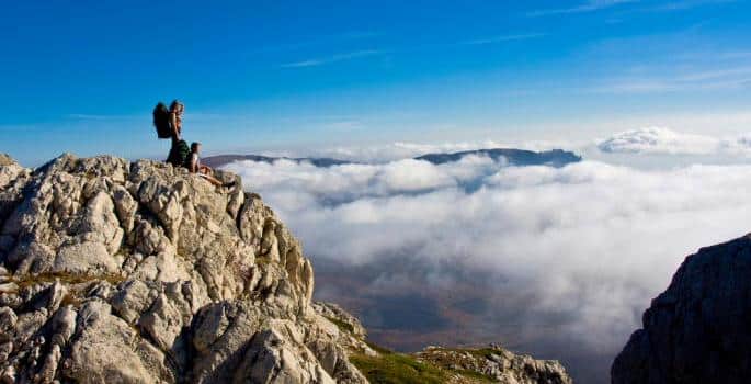 Randonnée en Sardaigne dans les montagnes Akaoka