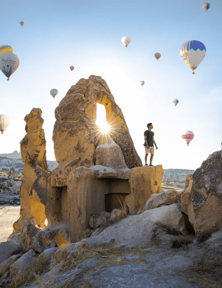 Randonnée Turquie en activité Montgolfière dans la Cappadoce