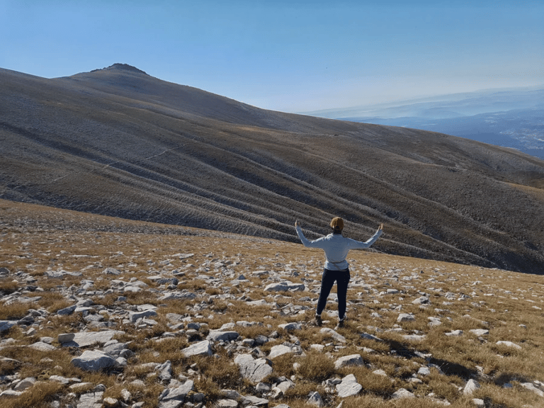 Randonnée Turquie dans les hauteurs d'une montagne