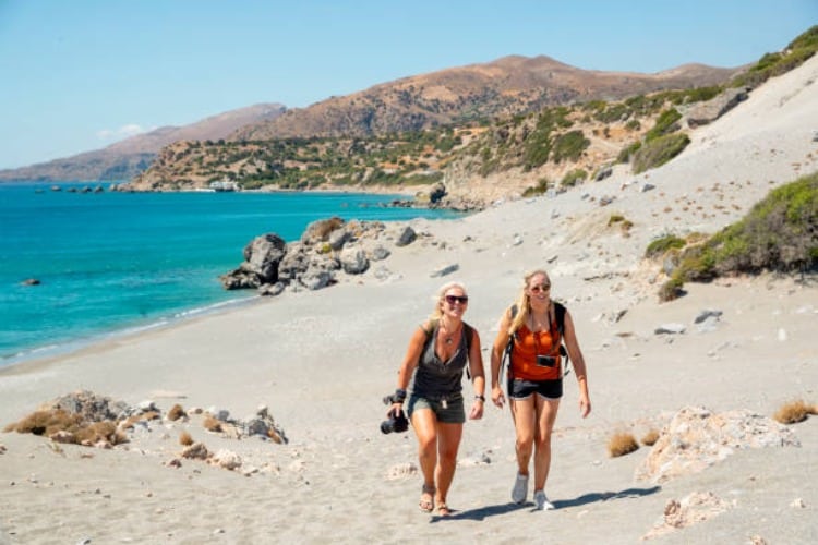 Voyage Crète à la plage Akaoka