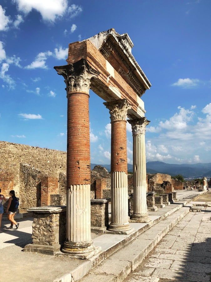 Voyage Italie Sicile ruines de Pompéi Akaoka