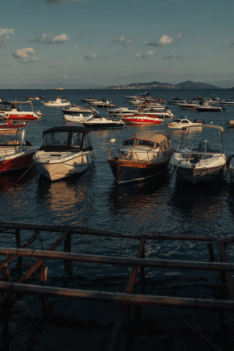 Croisière Turquie sur un Port des bateaux