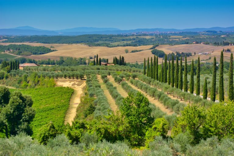 Découverte de l'Italie campagne toscane Akaoka