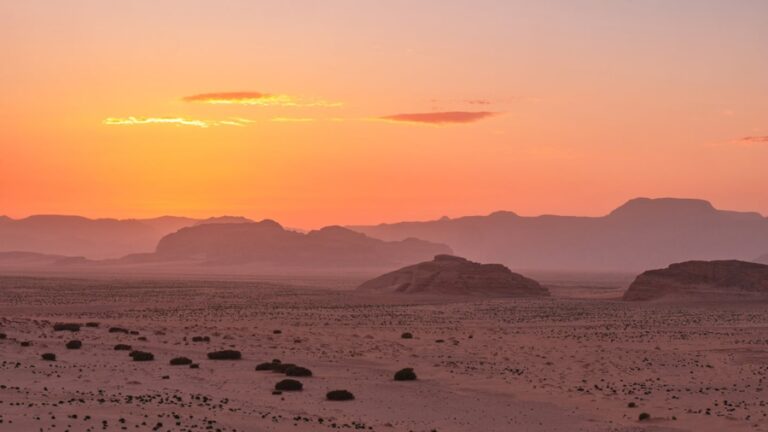 Randonnée Jordanie désert Wadi Rum