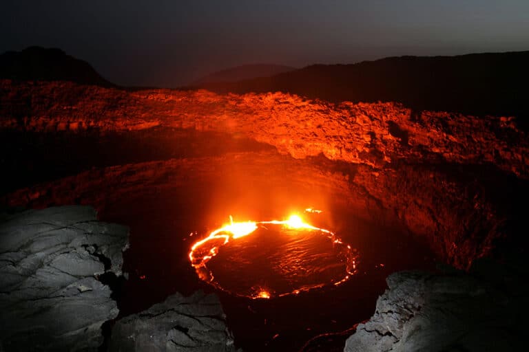 Randonnée Ethiopie dans la montagne Entoto: un volcan toujours en activité