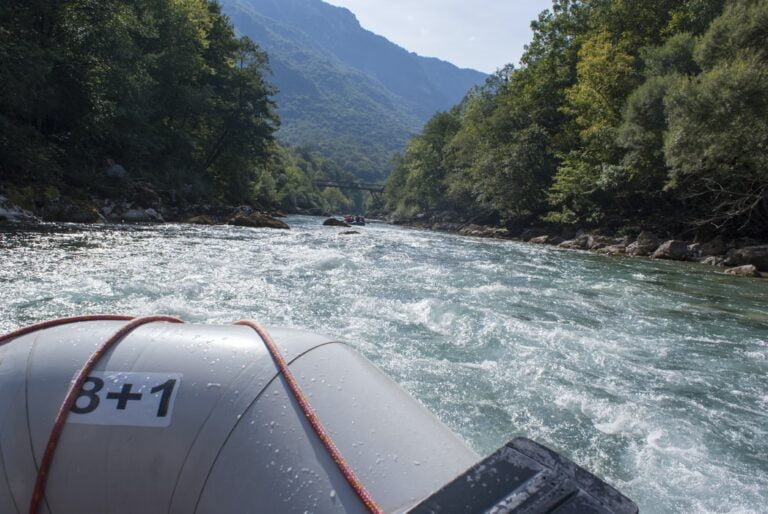 Rafting au Monténégro dans le Durmitor