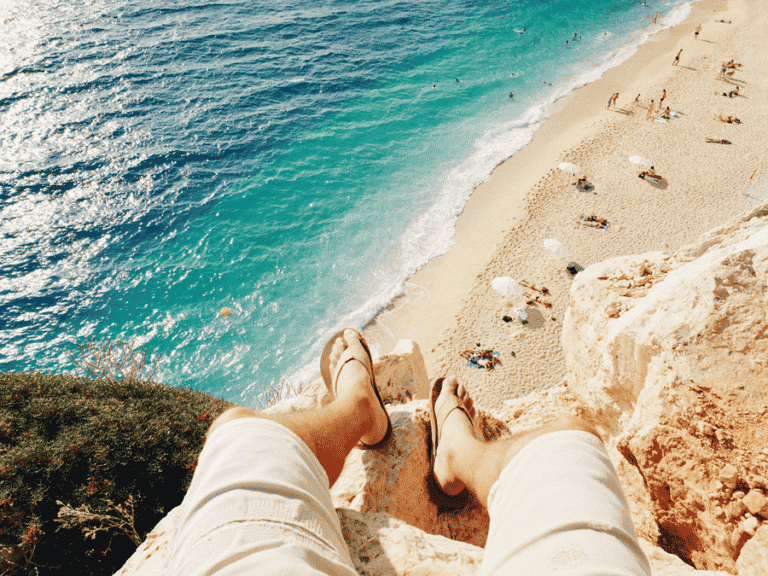 Randonnée Turquie : sur la plage d'Antalya