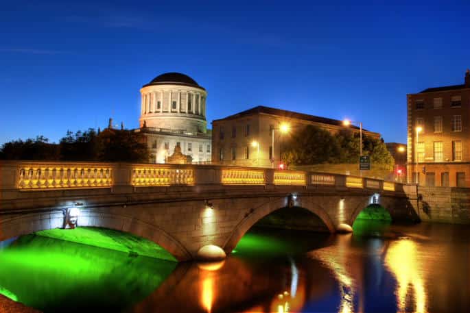 Randonnée Dublin : un pont de la capitale