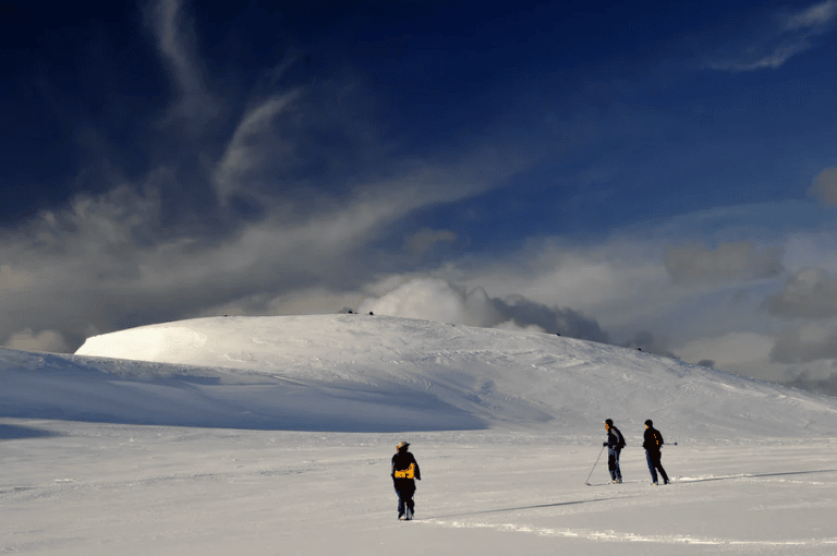 Aventure Laponie Finlande: Randonnée raquette et ski, et vue sur les paysages