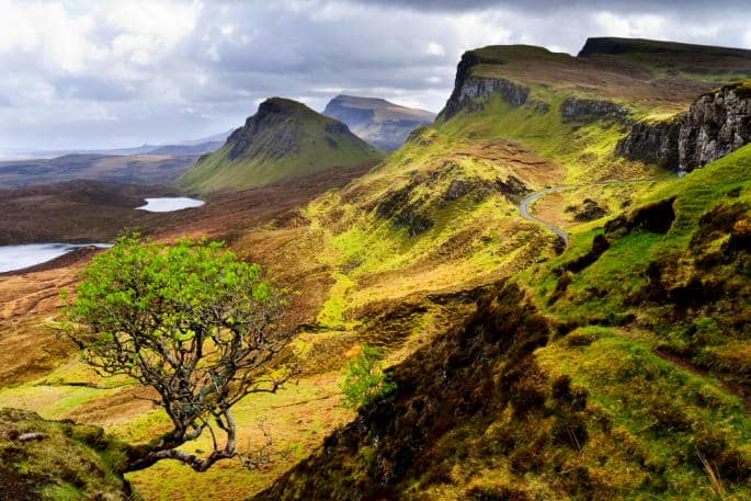 L'Ecosse guidée : Verdure et vue sur Lac