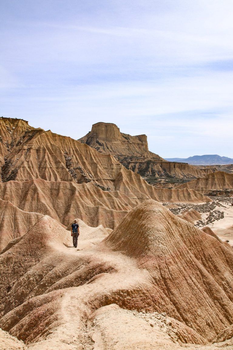 Randonnée Espagne désert de Bardenas Akaoka