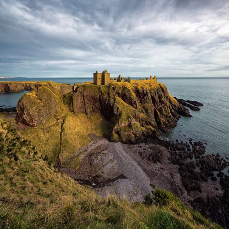 Randonnée Highlands Ecosse, Château au bord de mer