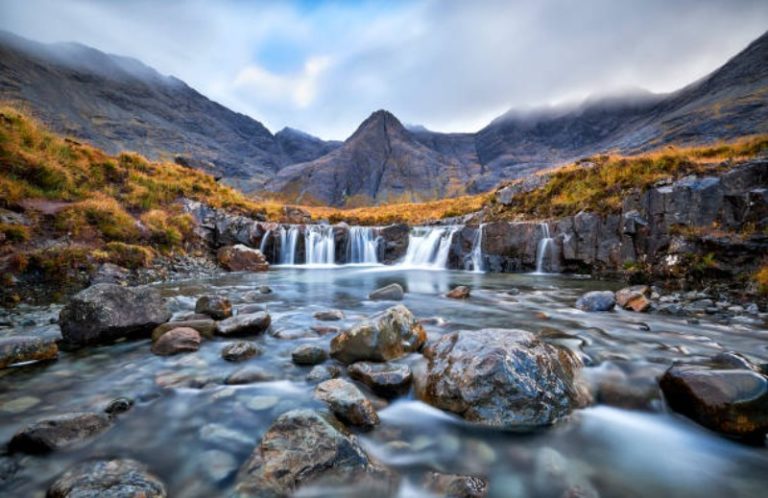 Randonnée Highlands Ecosse, chutes d'eau