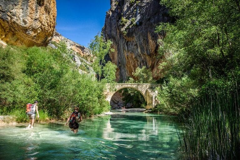 Randonnée Espagne Sierra de Guara canyon Akaoka