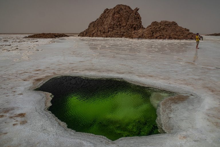 Trek Ethiopie dans un désert blanc Akaoka