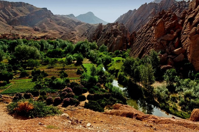 Randonnée muletière au Maroc dans la vallée heureuse Akaoka