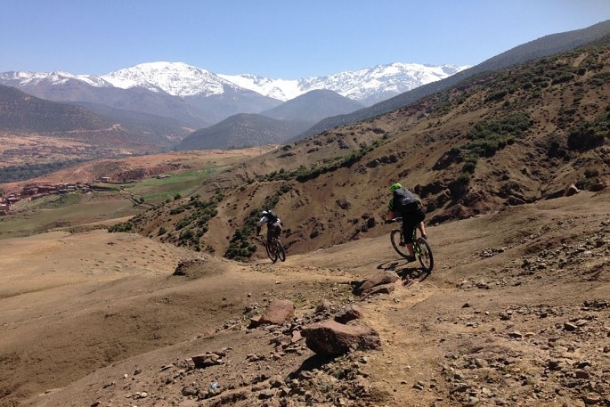 Aventure au Maroc en VTT dans le grand Atlas marocain Akaoka