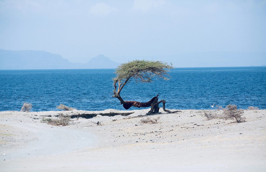 Voyage en Ethiopie au bord d'une plage Akaoka