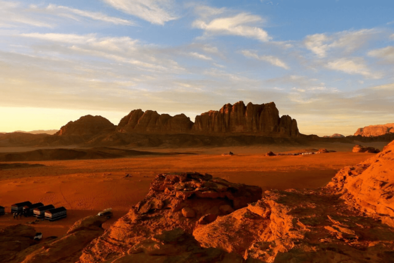 Randonnée Jordanie bivouac désert Wadi Rum